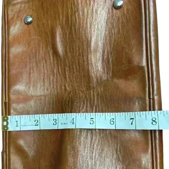 ROOTS Roots  AIR Carry On Leather Bag. Released for launch of Roots Air Airline - Picture 12 of 13